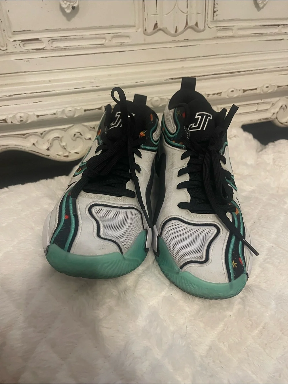 Nike Air Jordan Men's Jayson Tatom 3 Welcome to Garden Lace Sneakers